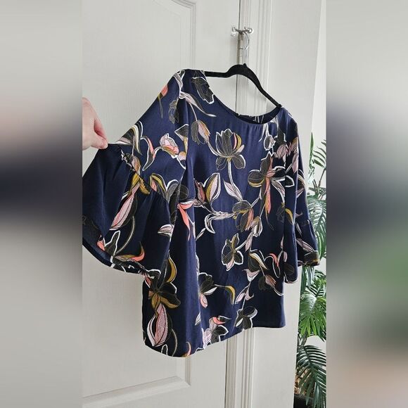 šHalogenāfloralāblouse - Picture 3 of 4